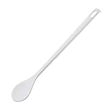 FACKELMANN 24277 Kochlöffel RUND BLANCA 31CM HÄNGBAR, Kunststoff, weiß