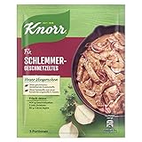 Knorr Fix Würzmischung Schlemmer-Geschnetzeltes für ein leckeres Fleischgericht ohne geschmacksverstärkende...