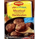 MAGGI Fix für Hackbraten, Würzmischung, mit natürlichen Zutaten*, für 4 Portionen, 1er Pack (1 x 70g )