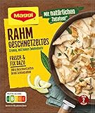 MAGGI Fix für Rahm Geschnetzeltes, Würzmischung, mit natürlichen Zutaten*, für 2 Portionen, 1er Pack (1 x 36g)