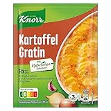 Knorr Fix Würzmischung Kartoffel Gratin für einen leckeren Auflauf mit natürlichen Zutaten 3 Portionen