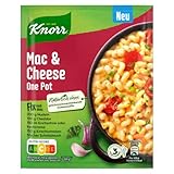 Knorr Fix Würzmischung Mac & Cheese One Pot für einen leckeren Nudelauflauf ohne geschmacksverstärkende...