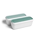 SPRINGLANE 2er-Set Eisbehälter für Speiseeis 1 L, Aufbewahrungsbehälter, Gefrierdosen, Eis-Container BPA-frei in...