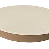 BABOSSA® Pizzastein aus Cordierit Keramik | 32cm Durchmesser und 3cm Stärke | Perfekte Pizza mit Knusprigen Boden...