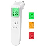 Fieberthermometer Kontaktlos Stirnthermometer, Digitales Infrarot Thermometer für Babys und Erwachsene mit...