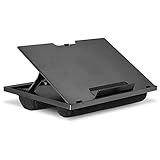 Navaris Laptop Tisch Ablage aus Kunststoff - Bett Couch Unterlage für Tablet - 37,6x28x5,8cm Laptopunterlage...