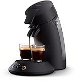 Philips Senseo Original Plus Kaffeepadmaschine, Schwarz, Intensitätsauswahl, Coffee Boost-Technologie, hergestellt...