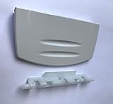 Türgriff mit Feder Griff für Beko Gefrierfach Kühlschrank 4244570100 Kunststoff weiß