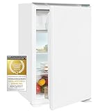 Exquisit Einbau Kühlschrank EKS5131-4-E-040D | Nutzinhalt: 118 L | Alarm | 4* Gefrieren | 88 cm Höhe