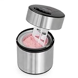 ProfiCook® Eismaschine und Joghurtbereiter | Eis in 20 Min. | für bis zu 1800ml Eiscreme | Softeismaschine für...