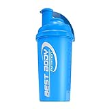 Best Body Nutrition Eiweiß Shaker - Blau - Protein Shaker - BPA frei - 700 ml (1er Pack)