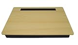 PrimoLiving Knietablett - 40 x 30 x 5 cm mit Tablett-Halterung – Tablett als Laptopunterlage – Sofa oder...