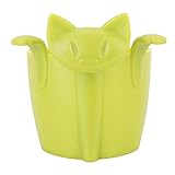 Praktische Nette Katze Form Silikon Tee Ei Gesundes Teesieb Filter Tee-Set Zubehör für Home Office MEHRWEG...