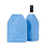 Bramble - 2 Stück Flaschenkühler, Kühlmanschetten für Wein & Getränke (22,5x15,5cm) - Kompakt, Leckagefrei &...