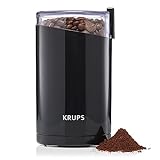 Krups F20342 Kaffeemühle und Gewürzmühle in Einem | Leistungsstarker Motor | Mahlgrad variabel | 75g Füllmenge...
