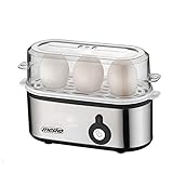 Mesko MS-4485 MS 4485 Eierkocher für 3 Messbecher, 350 W, kochzubehör für weiche, Harte gekochte Eier,...