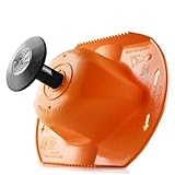 Börner original Sicherheitsfruchthalter für Hobel und Reibe (orange/schwarz FH29003)