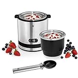 WMF Küchenminis 3in1 Eismaschine, Ice Maker für Frozen Joghurt, Sorbet und Eiscreme, Gefrierbehälter 300 ml,...