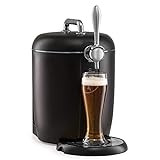 Klarstein 6L Bier Zapfanlage mit Kühlung, 65W Zapfanlage für Bier wie Frisch Gezapft, Kühlung 3-12°C,...