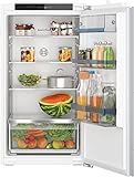 BOSCH KIR31VFE0 Einbau-Kühlschrank Serie 4, integrierbarer Kühlautomat ohne Gefrierfach 102x56 cm, 165L Kühlen,...