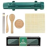 RAFIYU Sushi Maker, 6 Stück Sushi Bazooka Set, DIY Sushi Set zum Selber machen, Sushi Roller Kit für Anfänger,...