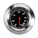 Edelstahl-Röstthermometer Grillthermometer, Gasgrillthermometer 60-430℃ / 100-800℉ Grillthermometer für alle...