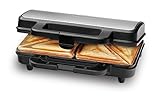 ProfiCook Sandwichmaker für amerikanische Sandwiches und XXL-Toastscheiben | elektrischer Sandwichtoaster mit...