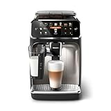 Philips Series 5400 Kaffeevollautomat – LatteGo Milchsystem, 12 Kaffeespezialitäten, Intuitives Display, 4...
