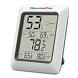 ThermoPro TP50 digitales Thermo-Hygrometer Innen Thermometer Raumthermometer mit Aufzeichnung und...