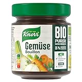 Knorr Gemüse Bouillon Bio purer Geschmack mit 35% Gemüse und Kräutern 100 g