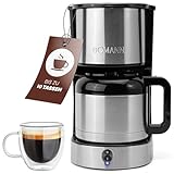 Bomann® Kaffeemaschine mit Thermoskanne für 8–10 Tassen Kaffee (ca. 1,2L) | Filterkaffeemaschine Edelstahl |...