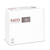 Fato, Einweg-Papierservietten, Weichheit und Sanftheit, Packung mit 40 Servietten, Größe 38x38 gefaltet in 4,...