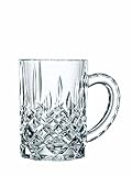 Spiegelau & Nachtmann, Bierkrug mit Schliffdekoration, Kristallglas, 600 ml, 0095635-0 Noblesse 95635 Durchsichtig,...