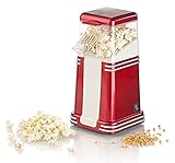 Rosenstein & Söhne Popkornmaschine: XL-Heißluft-Popcorn-Maschine für bis zu 100 g Mais, 1.200 Watt...
