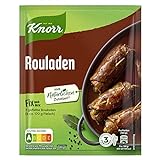 Knorr Fix Würzmischung Rouladen für ein leckeres Fleischgericht ohne geschmacksverstärkende Zusatzstoffe 31 g 1...