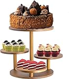 BeauGarden Etagere 4 Etagen für 50 Cupcakes,Cupcake Ständer für Desserts, Kuchen, Donuts,Obst Etagere und...