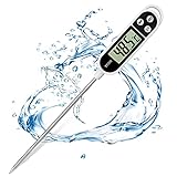 Grillthermometer Fleischthermometer thermometer Küchenthermometer Bratenthermometer Kochthermometer mit 3s...