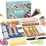 AOSION Sushi-Set - Premium-Sushi-Set für Anfänger/Kinder/Profis, Sushi-Maker, DIY-Sushi-Maker-Set mit...