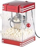 Rosenstein & Söhne Popcornmaker: Mini-Retro-Popcorn-Maschine 'Theater' im 50er-Jahre-Look, 230 Watt (Mini...