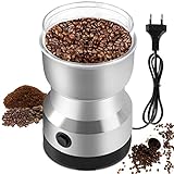 Kaffeemühlen Elektrisch 300ml Multifunktional Coffee grinder，Mit 4 rostfreien Stahlklingen Zum Mahlen von...