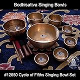 #12650 Cycle of Fifths Singing Bowl Set