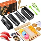 Enido 30-teiliges Sushi-Set – komplettes Deluxe-Sushi-Set für Anfänger, Kinder, professionelle Sushi-Maker und...