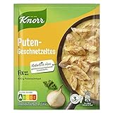 Knorr Fix Würzmischung Puten-Geschnetzeltes für ein leckeres geschnetzeltes Rezept ohne geschmacksverstärkende...
