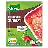 Knorr Fix Würzmischung Paprika-Rahm Schnitzel für ein leckeres Schnitzel Gericht mit natürlichen Zutaten 43 g 1...