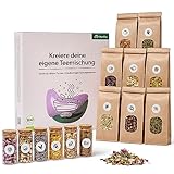 Tee Selber Mischen Set Geschenk mit 14 aufregenden Tee-Sorten - BIO Tee Geschenkset für Frauen zum DIY Teemischung...