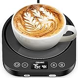 Kaffeewärmer, aufgerüstet Tassenwärmer, Elektrischer Kaffeewärmer 9 Temperatureinstellungen Schreibtisch...