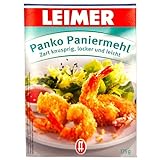 Leimer Panko Paniermehl Packung 175g | Zart Knusprig, Locker und Leicht | Perfekt für Knuspriges - Vielseitige...