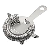 SKY FISH VKING Cocktail Strainer, Stainless Steel Cocktail Strainer Stainless Steel Colander Strainer Bar Trainer...