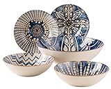 MÄSER 934018 Iberico Blue, 5-teiliges Bowl Set im maurischen Stil, 1 Salatschüssel groß und 4 Schalen für...